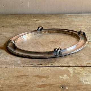 French Silver Plated Serving Tray