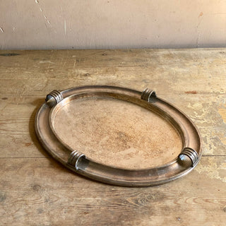 French Silver Plated Serving Tray