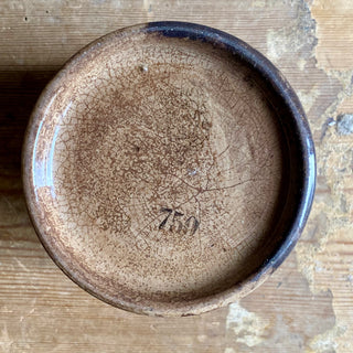 Antique French Glazed Confiture (Jam) Pot