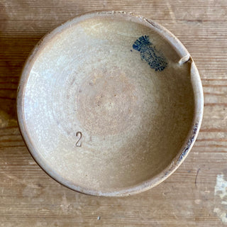 Antique French Glazed Felix Potin Confiture (Jam) Pot