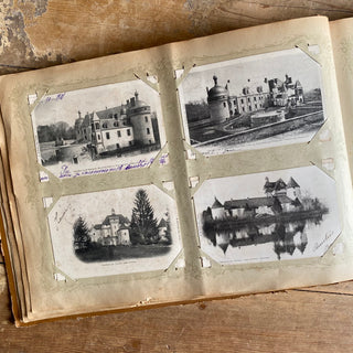Antique French Postcard Album