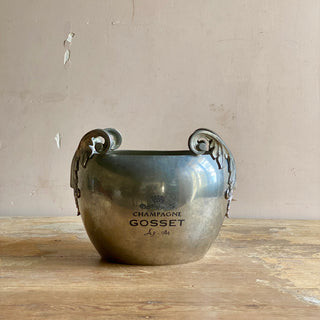 Large French Pewter Gosset Champagne Cooler