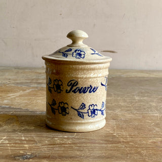 Antique French Saint-Uze Storage Jars