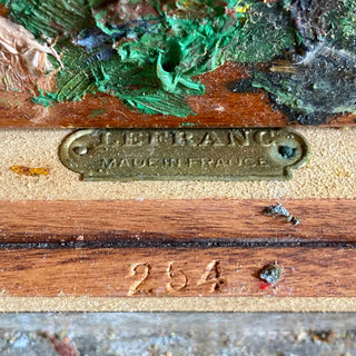 French Vintage Paint Set With Palette