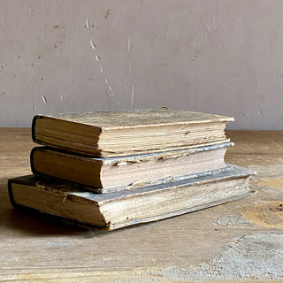 Trio of Antique French Books - Dated 1877 & 1882