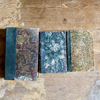 Trio of Antique French Books - Dated 1877 & 1882