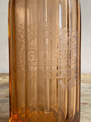 French Peach Coloured Soda Syphon
