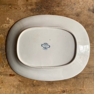 Antique French Large Serving Platter