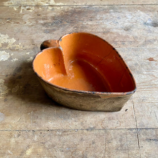 Antique French Heart Shaped Cake Mould