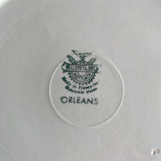Set Of Six Vintage French Villeroy & Boch Plates