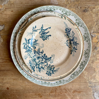 Collection Of Antique French Plates