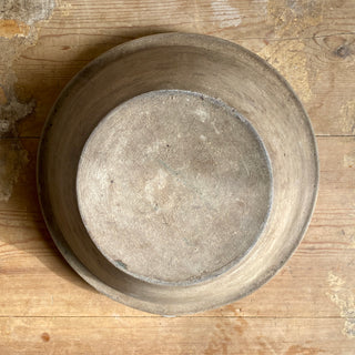 Vintage French Stoneware Mixing Bowl