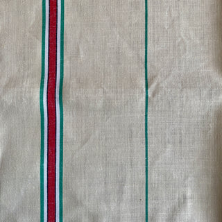 Trio of Large Vintage French Cotton Tea Towels - New Old Stock