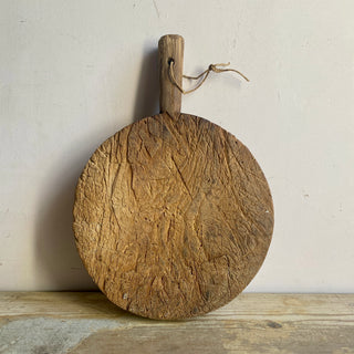Antique French Wooden Chopping Board