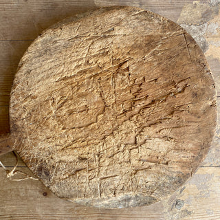 Antique French Wooden Chopping Board