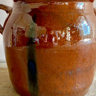 Glazed Stoneware Pot à Graisse