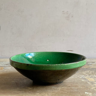 Glazed Terracotta Strainer