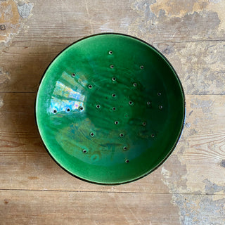 Glazed Terracotta Strainer