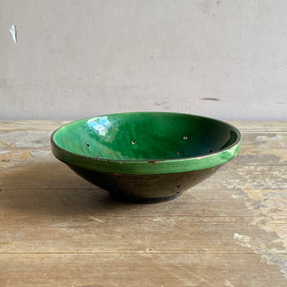 Glazed Terracotta Strainer