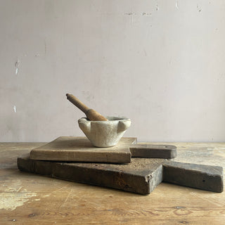 Antique French Marble Mortar
