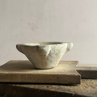 Antique French Marble Mortar