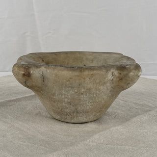 Antique French Marble Mortar