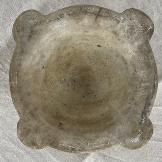 Antique French Marble Mortar