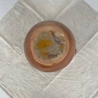 Antique Orange Glazed Confit Pot