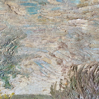 Oil On Board Depicting French Country Scene