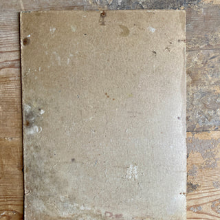 Oil On Board Depicting French Country Scene