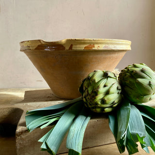 Antique Yellow Tian Bowl