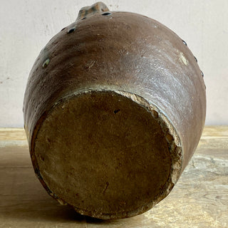 French Brown Glazed Cruche