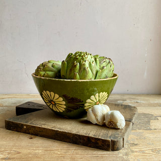 Vintage Rustic French Salad Bowl