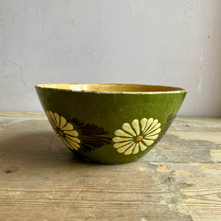 Vintage Rustic French Salad Bowl