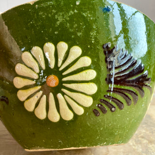 Vintage Rustic French Salad Bowl