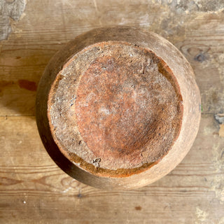 Antique French Green Glazed Confit Pot