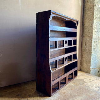 Antique French Rustic Country Shelving Unit