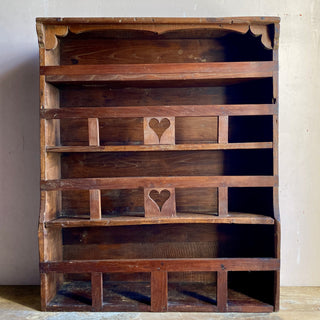 Antique French Rustic Country Shelving Unit