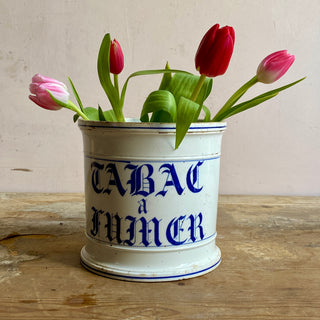 Antique French 19th Century Tobacco Jar